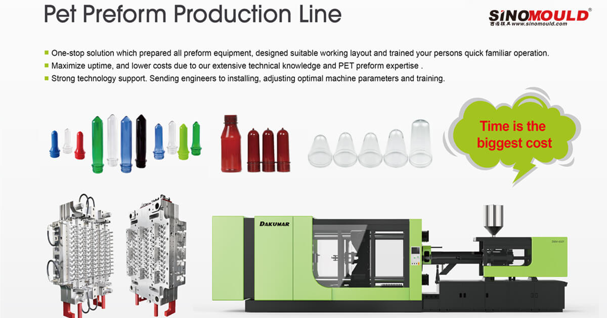 SINO 48 Cavities PET Preform Turnkey Project